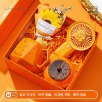 ราคา ชุดของขวัญแต่งงานของที่ระลึกชุดกล่องของขวัญ Kado Kecil เพื่อนเจ้าสาวถ้วย Kipas Angin Kecil โลโก้ที่กำหนดเอง (19913875785)