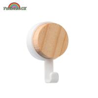 ราคา Twister CK SUPO Depot Wall Hook Household Hanger Wood Decoration with Self Adhesive Sticker Nail Free White Series (20355432049)