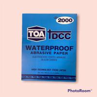 ราคา กระดาษทรายน้ำ TOA DCC กระดาษทรายน้ำ กระดาษทรายขัดน้ำ กระดาษทรายขัดรถยนต์ กระดาษทรายขัดเหล็ก 80 100 120 180 220 240 320 ยางรองกระดาษทราย (14108839355)