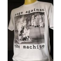 ราคา เสื้อวงนำเข้า Rage Against the Machine RATM Nu Metal Hiphop Rock Rap Retro Style Vintage T Shirt (17229286547)