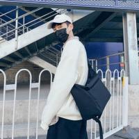 ราคา Japan Fashion Tote Shoulder Bag Ready Stock Korean Fashion Ulzzang Nylon Waterproof Big Capacity Men Sling Bag Shoulder Bag Crossbody Bag JULE (19562663024)