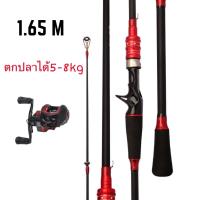 ราคา คันเบ็ด คันเบ็ดพร้อมรอก คันเบ็ดตกปลา เบ็ดตกปลา ชุดคันเบ็ดพร้อมรอก อุปกรณ์ตกปลา สินค้าส่งจากไทย (19816160174)