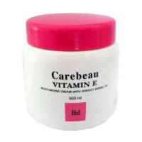 ราคา 1 กระปุก แคร์บิว วิตามินอี บอดี้ครีม 500 มล Carebeau Vitamin E Body Cream สีชมพู กลิ่นกุหลาบ (12497933351)