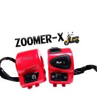 ราคา สวิทช์รถจักรยานยนต์สำหรับ Honda Zoomer X Scoopy i สวิทช์แฮนด์ ซ้าย ขวา สวิทช์ปรับได้ สวิทช์ไฟสูงต่ำ สวิทช์แตร สวิทช์ไฟเลี้ยว สวิทสตาท (8392143427)