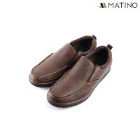 ราคา MATINO SHOES รองเท้าหนังชาย รุ่น MC S 7806 BLACK BROWN (17287711999)