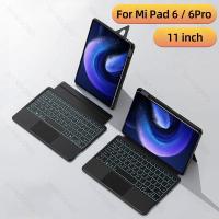 ราคา For Xiaomi Mi Pad 5 Magic Keyboard for Xiaomi Mi Pad 66 Pro Case for Mi Pad 55 Pro 11 inch Backlit Bluetooth Keyboard Cover (20616328057)