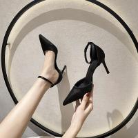 ราคา รองเท้า สไตล์เกาหลี รองเท้าแฟชั่น รองเท้าส้นสูง รองเท้ารัดส้น รองเท้าส้นตึก (18190476299)