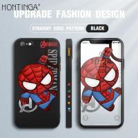 ราคา Hontinga เคสโทรศัพท์มือถือ เคสไอโฟน ลายสไปเดอร์แมน สำหรับIphone 6 6S 7 8 Plus SE 2020 (8908509904)