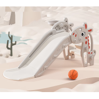 ราคา พับเก็บได้ ยีราฟน่ารัก สไลเดอร์เด็ก สไลเดอร์ ของเล่นสนาม ของเล่นเด็ก สไลด์เดอร์เด็ก พร้อมห่วงบาส ลูกบาส ลายน่ารัก ขนาดใหญ่ (20895781732)