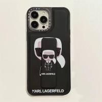 ราคา Casetify X Karl Lagerfeld สำหรับ iPhone 14 Pro Max iPhone 13 Pro Max iPhone 12 Pro Max iPhone 11 Pro Max เคสมีขาตั้งโทรศัพท์ (20707441921)