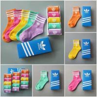 ราคา Clover ถุงเท้ากีฬากล่องสั้นถุงเท้าอินเทรนด์ถุงเท้า Adidas สำหรับผู้ชายและผู้หญิง (11537243085)