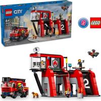 ราคา เลโก้ LEGO City 60414 Fire Station with Fire Truck (21239195865)