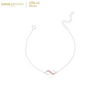 ราคา Louis Montini Jewelry Sterling Silver 925 Bracelet สร้อยข้อมือเงินแท้ 92 5 สร้อยข้อมือผู้หญิง รูป Infinity LJBL02 (21209216179)