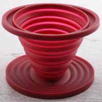 ราคา Collapsible Camp Pour over Coffee Dripper for Camp Reusable Silicone Coffee Filter Holder for Home Kitchen (20492509975)