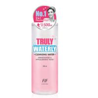 ราคา คลีนซิ่งน้ำมี 2 สูตร ขวดชมพู Faith in Face Truly Waterly และ ขวดสีเขียว Cica5 Truly Soothing Cleansing Water 500 ml (17252424032)