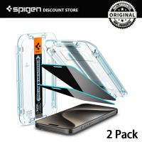 ราคา Spigen เคสกระจกเทมเปอร์ปกป้องหน้าจอ GlasTR EZ FIT Privacy ออกแบบมาสำหรับ iPhone 15 Pro Max iPhone 14 Pro Max IPhone13 Pro Max iPhone 12 Pro Max มิตร 2แพ็ค (20526091415)