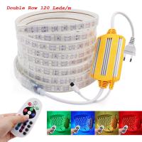 ราคา ไฟแถบไฟ LED AceDeal 5050 RGB มีรีโมทคอนโทรล แถบ RGB กันน้ำกลางแจ้ง220V (19523982599)