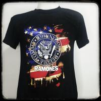 ราคา เสื้อ วง Ramones ผ้า บาง 50 (10291511319)