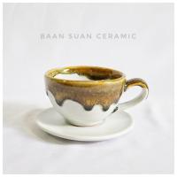 ราคา แก้วกาแฟ แก้วพร้อมจานรอง แก้วกาแฟเซรามิก พร้อมจานรอง ชุดกาแฟเอสเพรสโซ่ ชุดกาแฟ แก้วกาแฟเซรามิค ถ้วยกาแฟ แก้วกาแฟร้อน cappuccino coffee (8134785383)