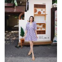 ราคา Chic No 9 Chloe Short เดรสเที่ยวน่ารัก ปัดซ้ายที่รูปเพื่อดูขนาดสินค้า (9904593592)