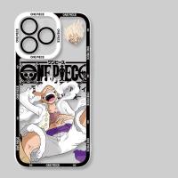 ราคา เคสสำหรับ Iphone 11 12 13 14 Pro Max 6 6S 7 8 Plus 13 Mini XS Max XR SE 2022 TPU ใสนุ่มตานางฟ้าอะนิเมะเรื่องวันพีชโปร่งใสกันกระแทกป้องกันกล้องซิลิโคนรูปสี่เหลี่ยม Nica Luffy (19986753303)