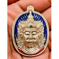 ราคา เหรียญท้าวเวสสุวรรณ รุ่น เทพเศรษฐี เนื้อเงินลงยาพิเศษ ๕๕๖ หลวงพ่อพัฒน์ วัดห้วยด้วน (19598907349)