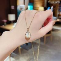 ราคา เครื่องประดับ Korea is small the design feeling of titanium steel hot style tide temperament clavicle necklace female series geometric network chain (18988601594)