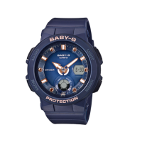ราคา นาฬิกา รุ่น Casio BABY G นาฬิกาข้อมือ นาฬิกาผู้หญิง สายเรซิ่น รุ่น BGA 250 4A ของแท้100 ประกัน Casio 1 ปี จากร้าน MIN WATCH (16463219338)