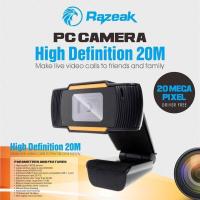 ราคา กล้องเว็ปแคม Razeak Webcam with Microphone For PC USB 2 0 640x480 พร้อมไมโครโฟน cam 18 (7406687748)