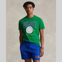 ราคา Sale Polo Ralph Lauren เสื้อยืดผู้ชาย Tee Classic Fit Jersey Graphic T Shirt รุ่น MNPOTSH1N821863 สีเขียว (20809322095)