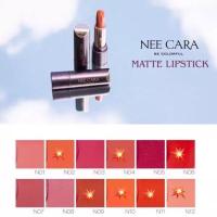ราคา N307 Nee Cara MATTE LIPSTICK นีคาร่า บี คัลเลอร์ฟลู ลิปสติก ราคาพิเศษ ไม่มีกล่อง (16630042233)