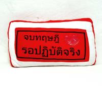 ราคา ของขวัญ รับปริญญา หมอนป้ายแดง คำพูดโดนๆ หมอนอิงป้ายแดง (12662198442)