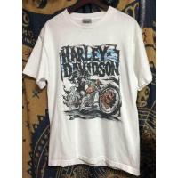 ราคา เสื้อยืดใหม่Harley Men Cotton Davidson Band Bike Old Clothes Skull Skull Bones ขายร้อน (19804483072)