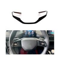 ราคา Car Steering Wheel Panel Cover Trim Steering Wheel Cover Trim Steering Wheel Cover Decoration Accessories for MG 4 MG4 EV Mulan 2023 ABS Carbon Fiber (20796556918)
