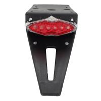 ราคา ไฟท้าย บังโคลนท้าย รถมอเตอร์ไซค์ รุ่น คาวาซากิ KAWASAKI KSR ปี 2012 2015 ไฟ LED สีแดง (1291370665)
