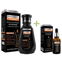 ราคา Hair Growth Essential Oil Biotin Cold Pressed DHT Blocker และ Hair Growth Shampoo ครีมนวดผมป้องกันผมร่วง (21151349538)