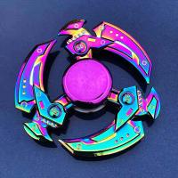 ราคา โลหะ Rainbow Fidget Spinner ที่มีสีสัน EDC Hand Spinner Anti Anxiety ของเล่นสำหรับ Spinners Focus บรรเทาความเครียด ADHD Finger Spinner (17270432908)