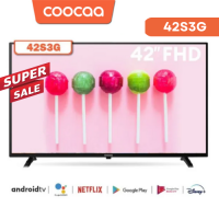 ราคา แอนดรอยทีวี COOCAA 42S3G ทีวี 42 นิ้ว Inch Android TV LED TV Youtube Built In FHD Television Netflix ประกัน3ปี (19183077667)