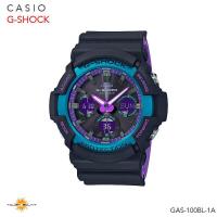 ราคา นาฬิกาข้อมือ ผู้ชาย รุ่นสีพิเศษ Casio G shock Analog Digital รุ่น GAS 100BL 1A GAS 100BL 1A (18990621295)