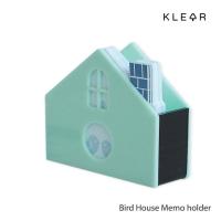 ราคา KlearObject Bird house memo holder กล่องใส่กระดาษโน๊ต ที่เก็บกระดาษจดบันทึก ใส่นามบัตร ของใช้บนโต๊ะทำงาน อะคริลิค ที่ใส่กระดาษโน๊ต กระดาษโน๊ต (16814127243)