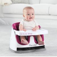 ราคา Bright starts เก้าอี้หัดนั่งทานข้าว Ingenuity Baby Base 2 In 1 Booster Seat (14209158145)