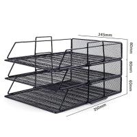 ราคา Kumamon ชั้นวางแฟ้ม A4 ถาดใส่แฟ้ม ตะแกรงเหล็กคุณภาพสูง ถาดแฟ้ม ชั้นวางเอกสาร 4ช่อง ถาดเอกสาร ชั้นวางของ ชั้นวางอเนกประสงค์ (14069355499)