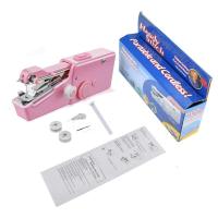 ราคา จักรเย็บผ้ามือถือแบบพกพาในครัวเรือน MINI จักรเย็บผ้าไฟฟ้าสำหรับซ่อมเสื้อผ้า ใช้กับถ่าน AA ได้ หรือเสียบปลั๊กไฟ้ได้ 2 in 1 (20980353947)