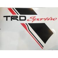ราคา สติ๊กเกอร์ Trd sportivo แปะข้างรถ sticker Trd sportivo (467688081)