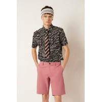 ราคา ESP เสื้อแขนสั้นพิมพ์ลายตัวอักษร ผู้ชาย สีดำ Random Letter Print Shirt 3738 (19160575655)