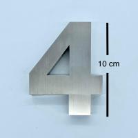 ราคา ตัวเลขสแตนเลส ขนาด 10 cm หนา 1 5 cm ป้ายบ้านเลขที่ ทำจากสแตนเลส304แท้ (4344302047)