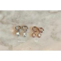 ราคา ต่างหูพลอยมุกดาหาร ต่างหูMoonstone (19807314034)