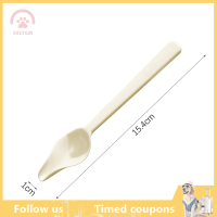 ราคา SHZTGM ช้อนป้อนอาหารนกขนาดเล็กแบบหนาทนทานต่ออุณหภูมิสูงช้อนป้อนนมผงพลาสติก (20471403780)