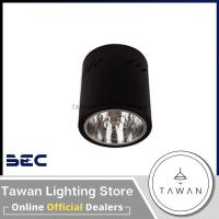 ราคา BEC โคมดาวน์ไลท์ติลอย Downlight ทรงกลม E27 รุ่น DJ601 สีขาว สีดำ 6นิ้ว (775776599)