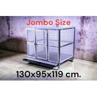 ราคา กรงติดมุ้ง กรงกันยุง กรงแป็บ 1 นิ้ว กรงสุนัข แมวกันสนิม กรงเหล็ก (10506974028)